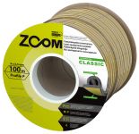 Blīvgumija ZOOM Classic "P" melna, 9x5.5mm, 100 m (cena par m)