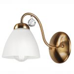 Sienas lampa MIRANDA 065486, 60W, E27, bronzas