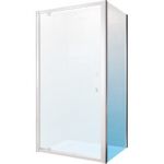 Dušas siena Huppe X1, 900x1900mm, spīdīgs sudrabs/caurspīdīgs stikls 