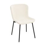 Krēsls MANOLO 10551, 48x59x50/83 cm, balts
