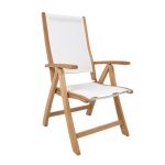 Krēsls BALI 13601, 60x70xH110cm, balts