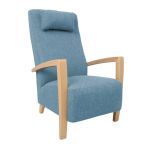 Atpūtas krēsls VENLA 15624, gaiši zils