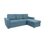 Stūra dīvāns INGMAR 15631, gaiši zils
