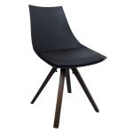Krēsls ADELE 21917, 46.5x53xH80 cm, melns