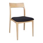 Krēsls LENA 74434, 51.5x55.5xH83.5 cm, pelēks