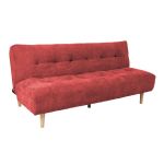 Dīvāns KIRUNA 75014, 186x101xH87 cm, sarkans