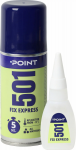 Līme ar aktivatoru POINT 501 Fix Express, 100 ml