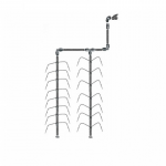 Laistīšanas sistēma siltumnīcai KLASIKA SPIDER 4 (10m2 40 augiem) ar spiedienu