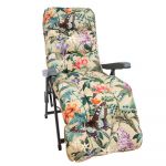 Krēsla pārsegs BADEN-AMAZONIA 48x165 cm, bēšs ziedu