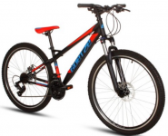 Kalnu velosipēds GOETZE Cayman 29'  (GBP) R014939 melns/sarkans 17"