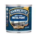 Metāla aizsargkrāsa Hammerite Hammered 0.25 melna