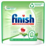 Tabletes trauku mazgāšanas mašīnām FINISH Powerball 0%, 40gab