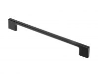 Dekoratīvs rokturis GTV UZ-819128-20, L-12.8 cm, melns hroms