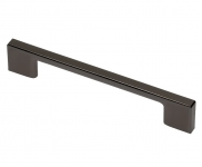 Dekoratīvs rokturis GTV UZ-819128-12, L-12.8 cm, melns hroms