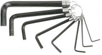 Seškanšu atslēgu komplekts Top Tools, 8 gb, 2-10 mm