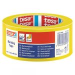 Grīdas marķēšanas lente Tesa Professional 60760 Dzeltena, 33 m/50 mm