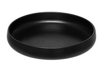 Keramikas šķīvis augstām malām MAKU 308036, 21cm, melns