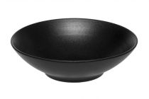 Keramikas zupas šķīvis MAKU 308040, 21cm, melns