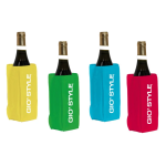 Vīna pudeļu dzesētājs GIO STYLE Glacette Fun 112305684, asorti, sarkans/gaiši zils/dzeltens/zaļš