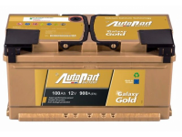 Akumulators Autopart Galaxy Gold Ca/Ca SB, 100Ah, 12V, 353x175x175