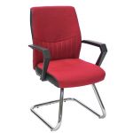 Klienta krēsls Home4you ANGELO 27942, 58x57xH90cm, sarkans
