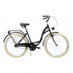 Pilsētas velosipēds AZIMUT City Lux 26" AZI21025 Melns-Krēmkrāsas M(17)
