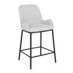 Bāra krēsls DARCY 0575, 56x51xH65/98,5 cm, pelēcīgi balts