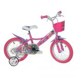 Bērnu velosipēds Bimbo Bike Butterfly 16" Rozā