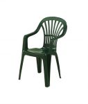 Dārza krēsls Verners Scilla, zaļa, 54x53x80 cm
