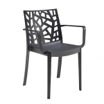 Dārza krēsls BICA Matrix Armchair 163534, 58x55x82 cm, pelēks