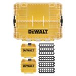 Vidēja izmēra kaste aksesuāriem DeWALT Tough Case DT70803-QZ