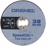 Plānie griešanas diski Dremel EZ SpeedClic 38.0 mm (SC409)