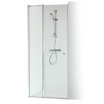 Dušas durvis Brasta GRETA PLUS 100, caurspīdīgs stikls