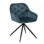 Krēsls BRIT 55x53xH107 cm, zils