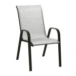 Krēsls DUBLIN 73x55.5xH93 cm, pelēks