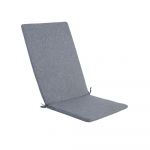 Krēsla pārsegs SIMPLE GREY 48x115x3 cm, pelēks