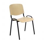 Klienta krēsls ISO finieris, 54.5x42.5xH82/47 cm, bērzs