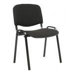 Klienta krēsls ISO audums, 54.5x42.5xH82/47 cm, melns