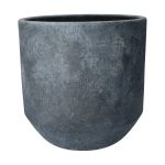 Keramikas puķu pods FARO D28xH30 cm, tumši pelēks