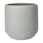 Keramikas puķu pods FARO D17.7xH17.7 cm, pelēks