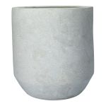Keramikas puķu pods FARO D24xH25 cm, pelēks