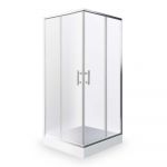 Dušas kabīne Roth Orlando Neo, 800x800 mm, h=1900, briliants/matēts stikls