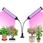 Fito lampa augu audzēšanai 12V + 12V 1A adapteris, 204 LED
