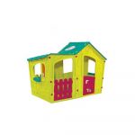 Bērnu rotaļu māja KETER MAGIC VILLA 169x110x126 cm, gaiši zaļš/tirkīza