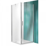 Dušas durvis Roltechnik GDO1N 900 x h2015mm, brilliants/stikls