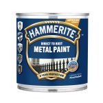 Metāla aizsargkrāsa Hammerite Smooth 0.25 L melna