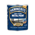 Metāla aizsargkrāsa Hammerite Smooth 2.5 L melna