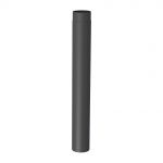 Черная дымовая труба Jeremias FERRO-LUX D160мм, 1000мм
