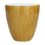 Keramikas puķu pods JOEY D14xH14.8 cm, dzeltens