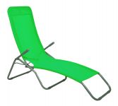 Sauļošanās krēsls 58x135x70cm, zaļš